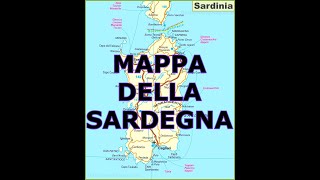 MAPPA DELLA SARDEGNA [upl. by Ellicott831]