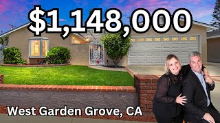 West Garden Grove Home Tour  12182 Blackmer St Garden Grove California 92845  Team Tackney [upl. by Yadsendew]