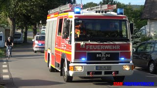 Feuer auf dem Erbacher Wiesenmarkt  mehrere Verletzte Großübung von Feuerwehr und DRK in Erbach [upl. by Noxaj64]