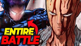 Saitama VS Blast  Part 6 FAN ANIMATION Garou vs Saitama One Punch man [upl. by Ayikur]