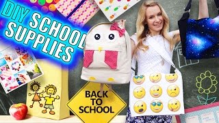 DIY School Supplies amp Room Organization Ideas 15 Epic DIY Projects for Back to School [upl. by Adhamh]