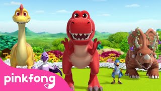 TRex Dance  more PinkfongDinosaurs  Little Dino School Ep 712  Cartoon  Pinkfong Official [upl. by Lorette]