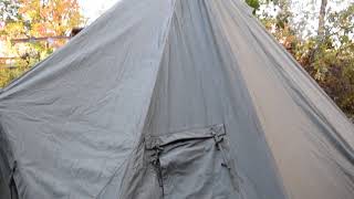 M1950 5 Man Artic Tent with Liner [upl. by Alak791]