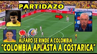 REACCION A 11 DE COLOMBIA DESTROZA A COSTARICA [upl. by Ntsuj]