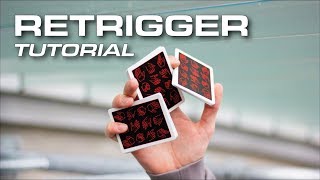 Cardistry Tutorial — RETRIGGER by Oliver Sogard [upl. by Annnora839]