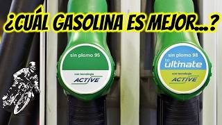 GASOLINA 95 o 98 OCTANOS ¿Cuál consume menos ¿Limpia más la de 98 ¿Corre más mi moto OCTANAJE [upl. by Maer]