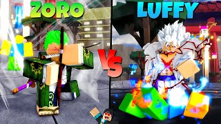 Animasi Roblox Dijamin 1000 KEREN Battleground Tema One Piece Terbaru Zoro VS Luffy 🔥🔥🔥 [upl. by Annocahs75]