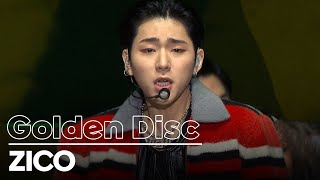 ZICO Performance at Golden Disc 2020😎 [upl. by Enilemme]