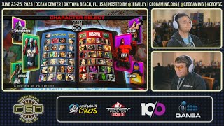 CEO 2023 UMVC3 Top 24  JNGL LIBERALTERMINATOR vs KANE BLUERIVER [upl. by Kenric]