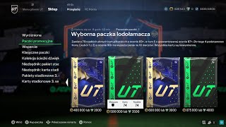 CZY OPLACA SIE OTWORZYC PACZKE ZA 500K I 120K NA TOTY W EA FC 24 PACZKA LODOŁAMACZA [upl. by Marigolde]