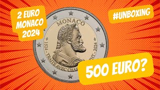 Unboxing Hat sich das Warten gelohnt 2 Euro Monaco 2024 Vertrag von Burgos mit Charles V [upl. by Robinett]