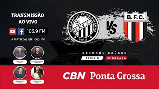 AO VIVO Operário x BotafogoSP  12ª Rodada  Série B narração da Rádio CBN PG 1059 FM [upl. by Olonam]