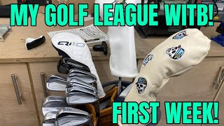 Whats In The Bag For My First Golf League Night [upl. by Grof]