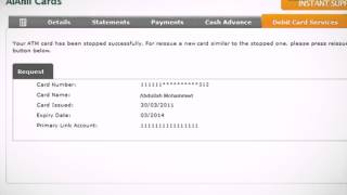 Reissue ATM Card [upl. by Ahseyk153]