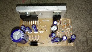 TDA7297 IC amplifier board REVIEW and TEST 2020 [upl. by Glen146]