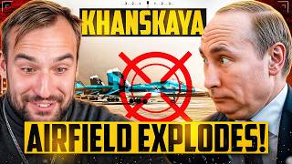 Khanskaya Airfield in Russia was Destroyed by Ukrainian Drones  Ukraine War Update [upl. by Risan]