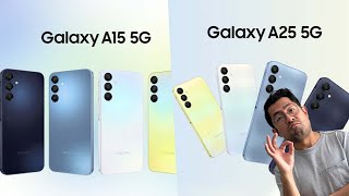 Samsung Galaxy A15 5G y A25 5G son OFICIALES [upl. by Bick821]