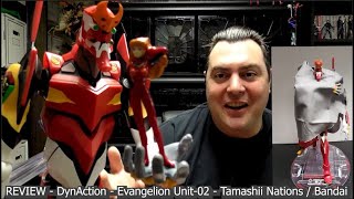 REVIEW  DynAction Evangelion Unit02 by Bandai  Tamashii Nations [upl. by Phelps138]