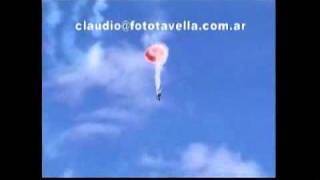 Aerobatic plane loses its wing during display flight in SantaFeArgentina17 Aug 10 [upl. by Akirdna112]