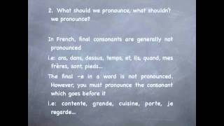 Leaving Certificate French Oral Exam Tips on Pronunciation [upl. by Odilo]