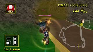 Mario Kart Wii CTGP updatedremoved track  Lunar Spaceway Gold Star 306149 [upl. by Ettenajna802]