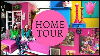 HOMETOUR  HUIS VOL KLEUR  INTERIORJUNKIE [upl. by Dleifniw158]