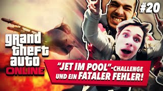 quotJET IM POOLquotChallenge amp ein DUMMER FEHLER ★ GTA ONLINE 20  Herr Bergmann [upl. by Herculie]