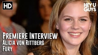 Alicia Von Rittberg Interview  Fury Premiere [upl. by Glass]