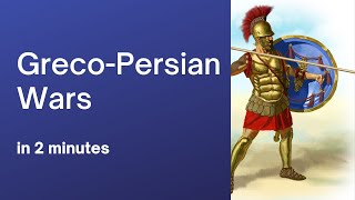 The GrecoPersian Wars in 2 Minutes [upl. by Nylasor]