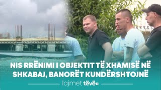 Nis rrënimi i objektit të xhamisë në Shkabaj banorët kundërshtojnë [upl. by Fleeman720]