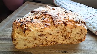 Schnelles Zwiebelbrot mit Röstzwiebeln lecker einfach selbstgemacht 121 [upl. by Ekaj]