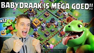 BABYDRAKEN ZIJN MEGA GOED IN CLASH OF CLANS [upl. by Fax61]