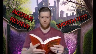 ACOTAR Book Review First time reading Romantasy [upl. by Ainesell995]