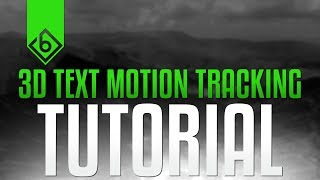 The Easiest Way To Motion Track 3D Text  Adobe After Effects Tutorial [upl. by Blakelee]