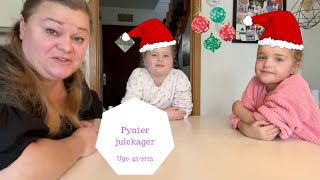 VI PYNTER JULE SMÅKAGER TIL PYNT  VI KOMMER I JULESTEMNING [upl. by Enilekaj496]