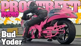 200 mph motorcycle Pink turbo Hayabusa dragbike NHDRO June 2011 [upl. by Vories953]