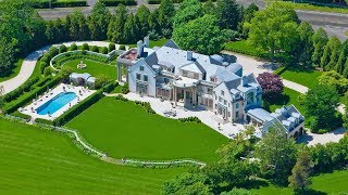 72 Million Amazing Historic Mega Mansion in the Hamptons Built in 1890 [upl. by Risley]