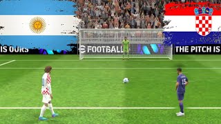 Argentina vs Croatia Friendly Penalty shootout 🔥 efootball [upl. by Astrix321]