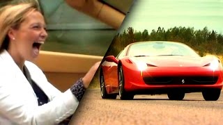 quotJust Pure Petrolhead Heavenquot Trying The Ferrari 458 Spider  Fifth Gear [upl. by Lundquist]