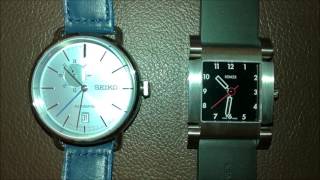 The Comparison of Watch Second Hand Sweeping 21600 bph vs 28800 bph [upl. by Alek]