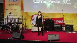 Shimokawa Mikuni  Alone Live at Comic Fiesta 2011 [upl. by Wilek]