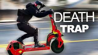 INSANE 10000 Electric Scooter 80mph [upl. by Mauer]