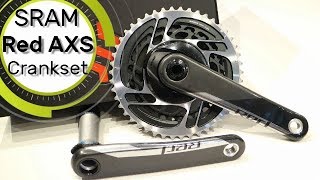 SRAM RED AXS Crankset Weight and Features [upl. by Niak]