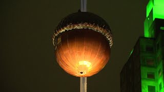 LIVE  Acorn Drop in downtown Raleigh to ring in 2024 [upl. by Enotna684]