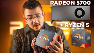 PC Gamer Ryzen 5 3600  43GHz  Radeon RX 5700 em 17 GAMES Full HD [upl. by Eicats888]