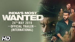 Indias Most Wanted  Official International Trailer  Arjun Kapoor  Raj Kumar Gupta  24th May [upl. by Heidy]