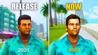 GTA Trilogy Definitive Edition  Release vs Last Patch Part 2 [upl. by Adnilreh]