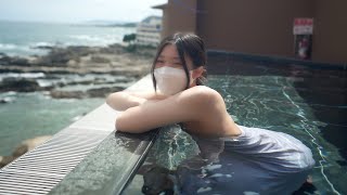 【温泉女子りり】 予約困難な貸切温泉でサウナと温泉を楽しみました！Day trip to Onsen 당일치기온천 एक दिवसीय गर्म पानी का झरना [upl. by Mose]