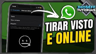 COMO CONFIGURAR a PRIVACIDADE do WHATSAPP  ATUALIZADO 2023 [upl. by Anyala]