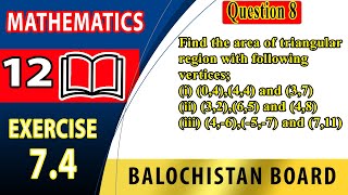 12th Math Exercise 74 Question 8  Concurrent line and condition of concurrency  maths class 12 [upl. by Dnomzed195]